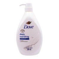 DOVE BODY WASH DEEPLY NOURISHING NOURISHES DRY SKIN TRIPLE MOISTURE SERUM 800mL image 2