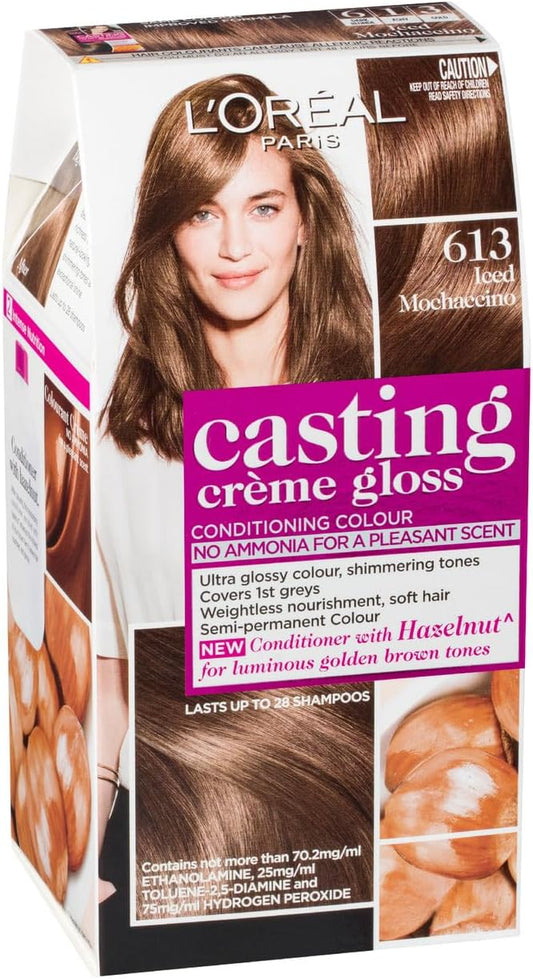 L'Oréal Paris Casting Crème Gloss Semi-Permanent Hair Colour - 613 Iced Mocha image 2