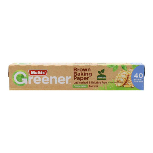 Multix Greener Brown Baking Paper 40m x 30cm image 2
