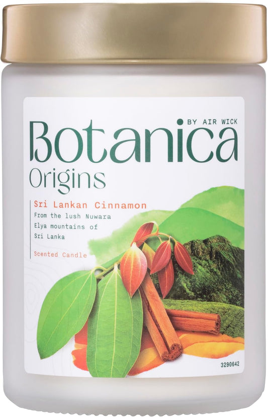 Botanica Origins Sri Lankan Cinnamon Candle 250g image 2