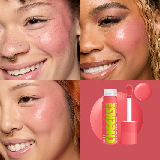 NYX Professional Makeup Fat Cheeks Juicy Liquid Blush - Fig Fizz image 2