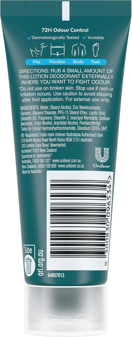 Rexona Men's Ocean Rush Whole Body Deodorant Cream 75ml image 2