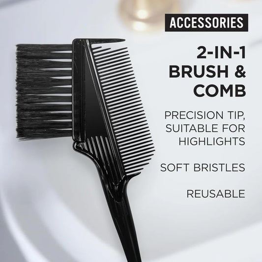 Clairol Professional Colour Studio 2-in-1 Brush & Comb for At-Home Hair Colouring image 2