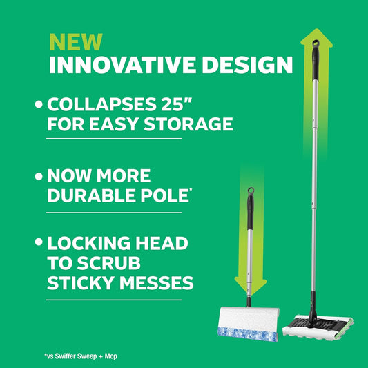 Swiffer Sweep and Mop Deluxe 2-in-1 Floor Cleaning Kit image 2