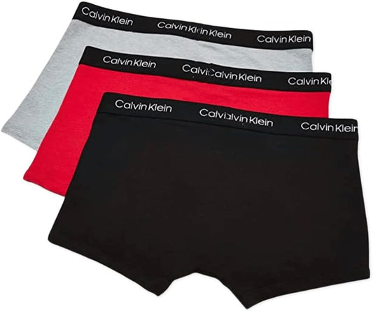 Calvin Klein 3X Genuine CK Men's Cotton Stretch Trunks Underwear - XL image 2