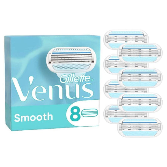 Gillette Venus Smooth Women's Razor Blade Refills, 8 Count image 2