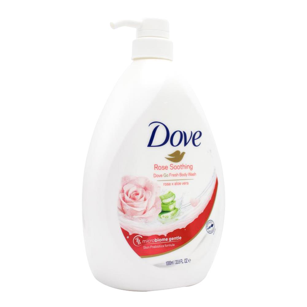 Dove Rose Soothing and Aloe Vera Body Wash 1000 ml image 8