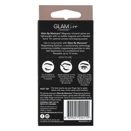Glam Pro by Manicare Magnetic Infused Lashes Devyn Luxe image 3