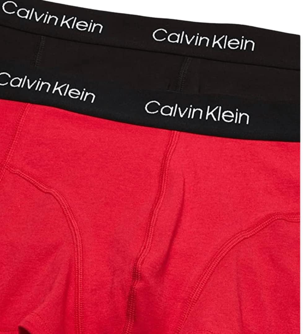 Calvin Klein 3X Genuine CK Men's Cotton Stretch Trunks Underwear - M image 3