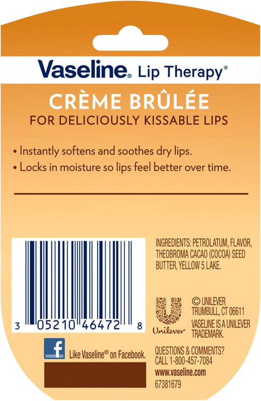 Vaseline Lip Therapy Crème Brûlée Lip Balm 7g image 2