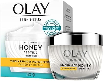 Olay Niacinamide Honey Peptide BRIGHTENING FACE MOISTURISER 50g image 2