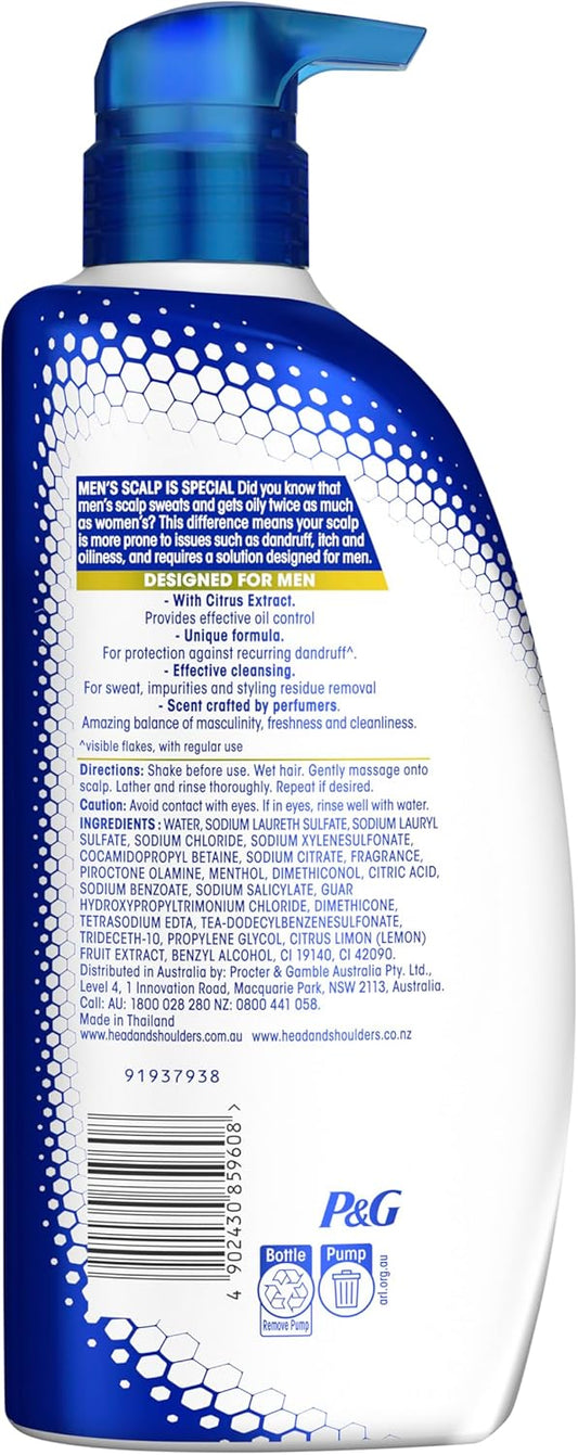 Head & Shoulders Ultra Men 2-in-1 Sport Fresh Shampoo & Conditioner 550ml image 2