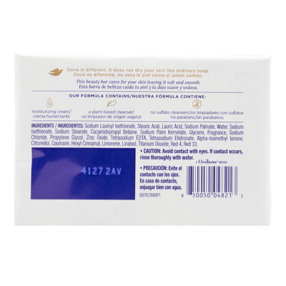 Dove Pink Rosa Beauty Bar 90g (Pack of 4) image 3