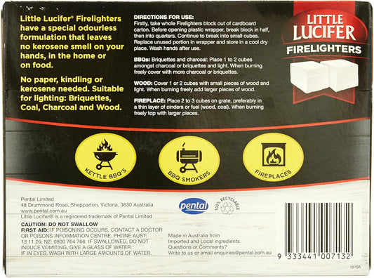 Little Lucifer Firelighter 24 Cubes image 2