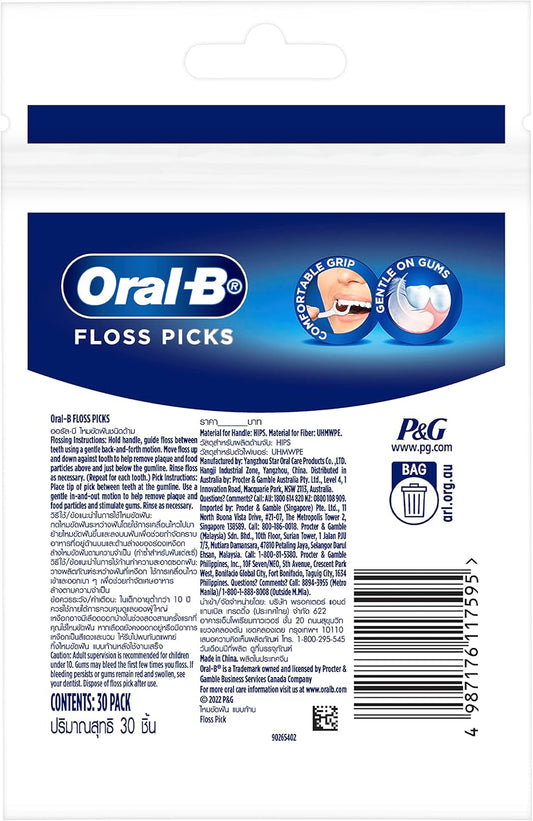 Oral-B Glide Pro-Health Floss Picks, 30 Pack image 2