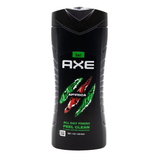 Axe 3-in-1 Africa Body Wash for Men – Squeezed Mandarin & Sandalwood, 400ml image 2