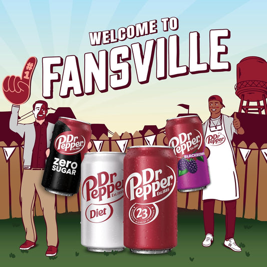 Dr Pepper Signature Blend Soda, 12 x 355ml image 2