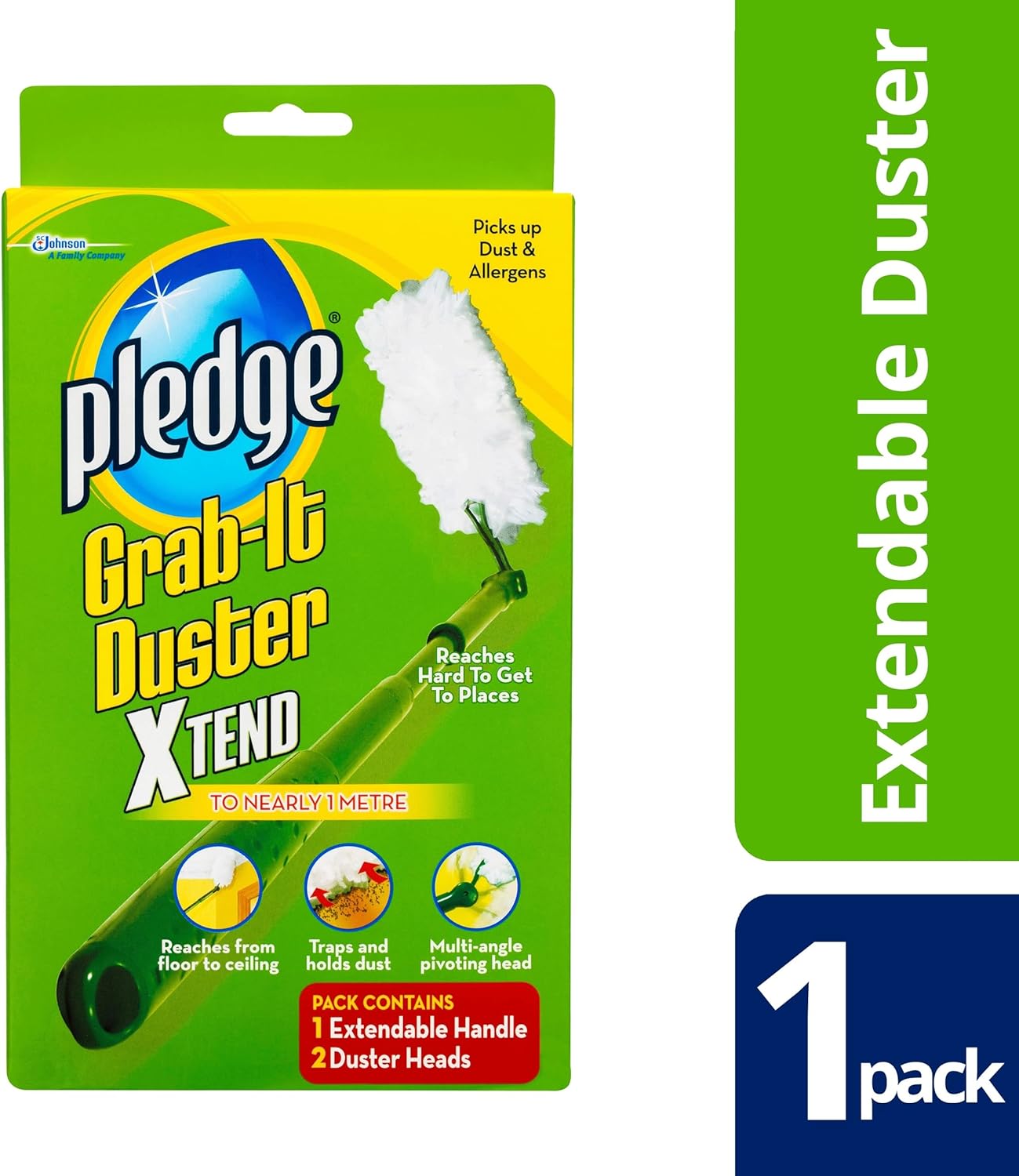 Pledge Grab It Duster with Handle and Refill Heads image 6