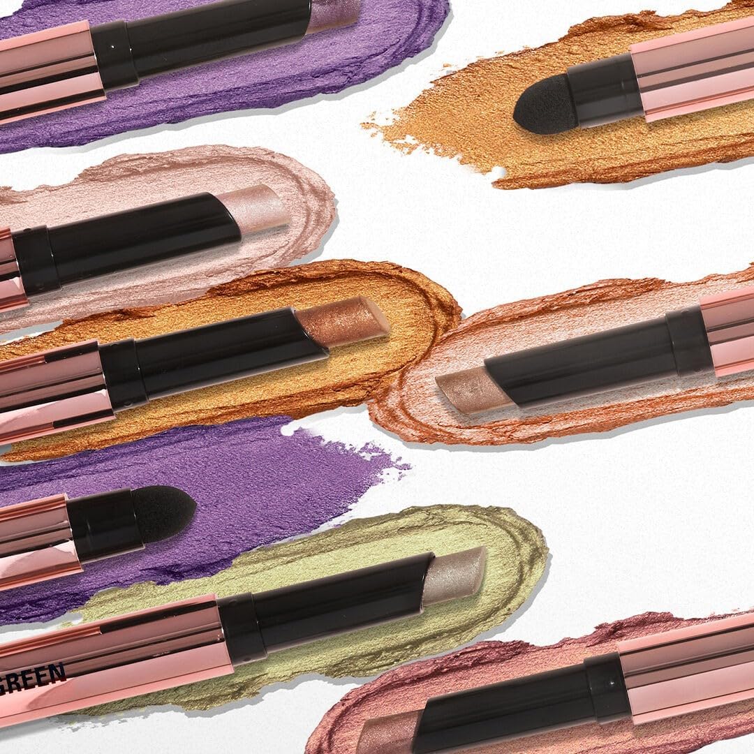 Revolution Lustre Wand Eyeshadow Stick, Sinful Green image 5