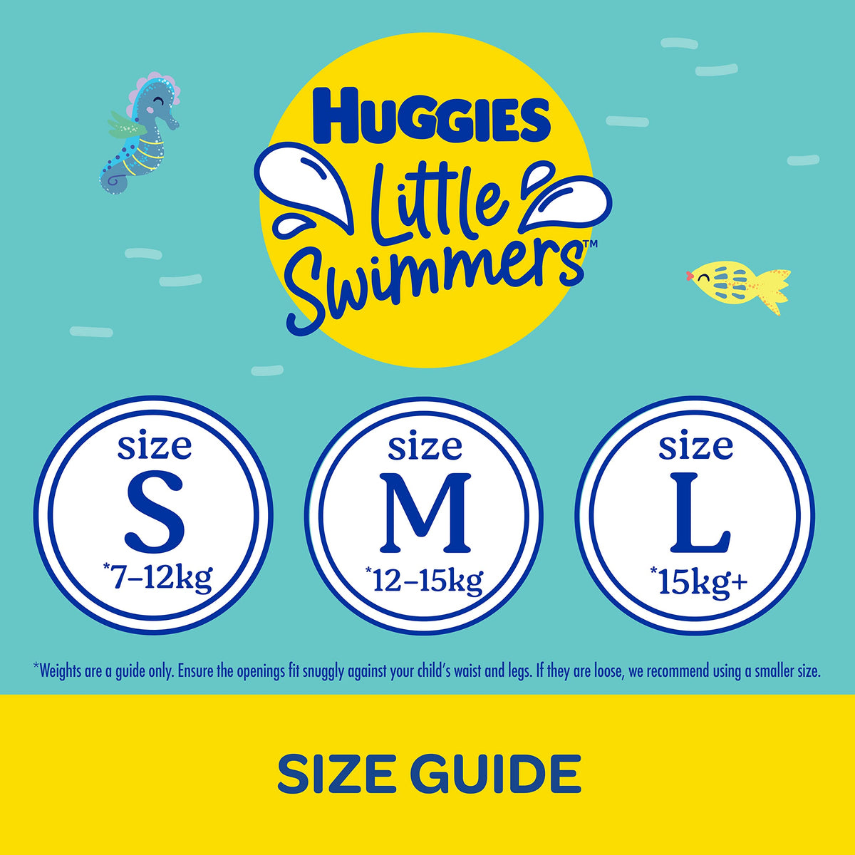 Huggies Little Swimmers Reusable Swim Nappy Medium (12-15kg) Tropical Tree image 8