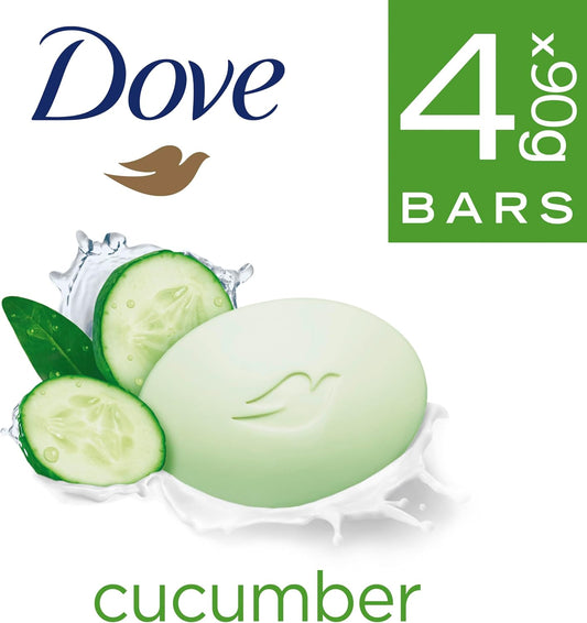 Dove Cucumber Beauty Cream Bar 4 x 90 g image 2