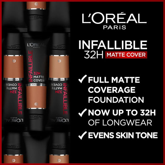 L'Oréal Paris Infallible 32H Matte Cover Foundation 350 Warm image 2