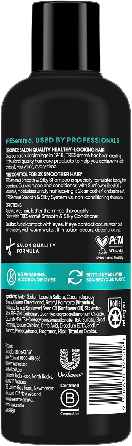 Tresemme Smooth & Silky Shampoo 350ml image 2