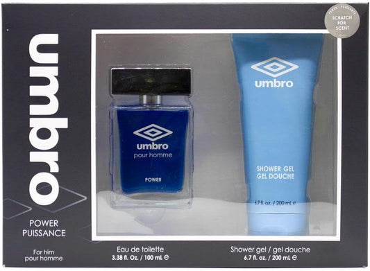 Umbro Power Eau De Toilette and Shower Gel Gift Set