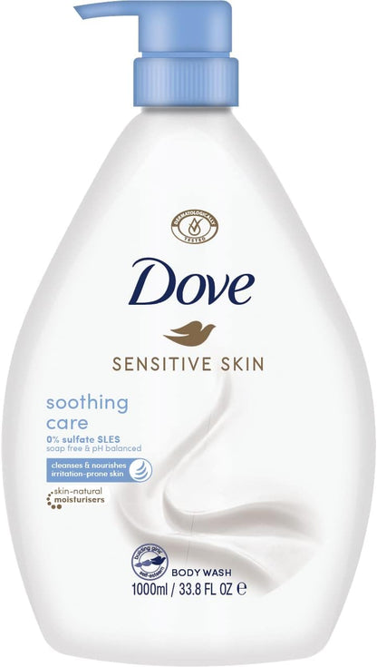 Dove Soothing Care Sensitive Skin Body Wash 1000mL