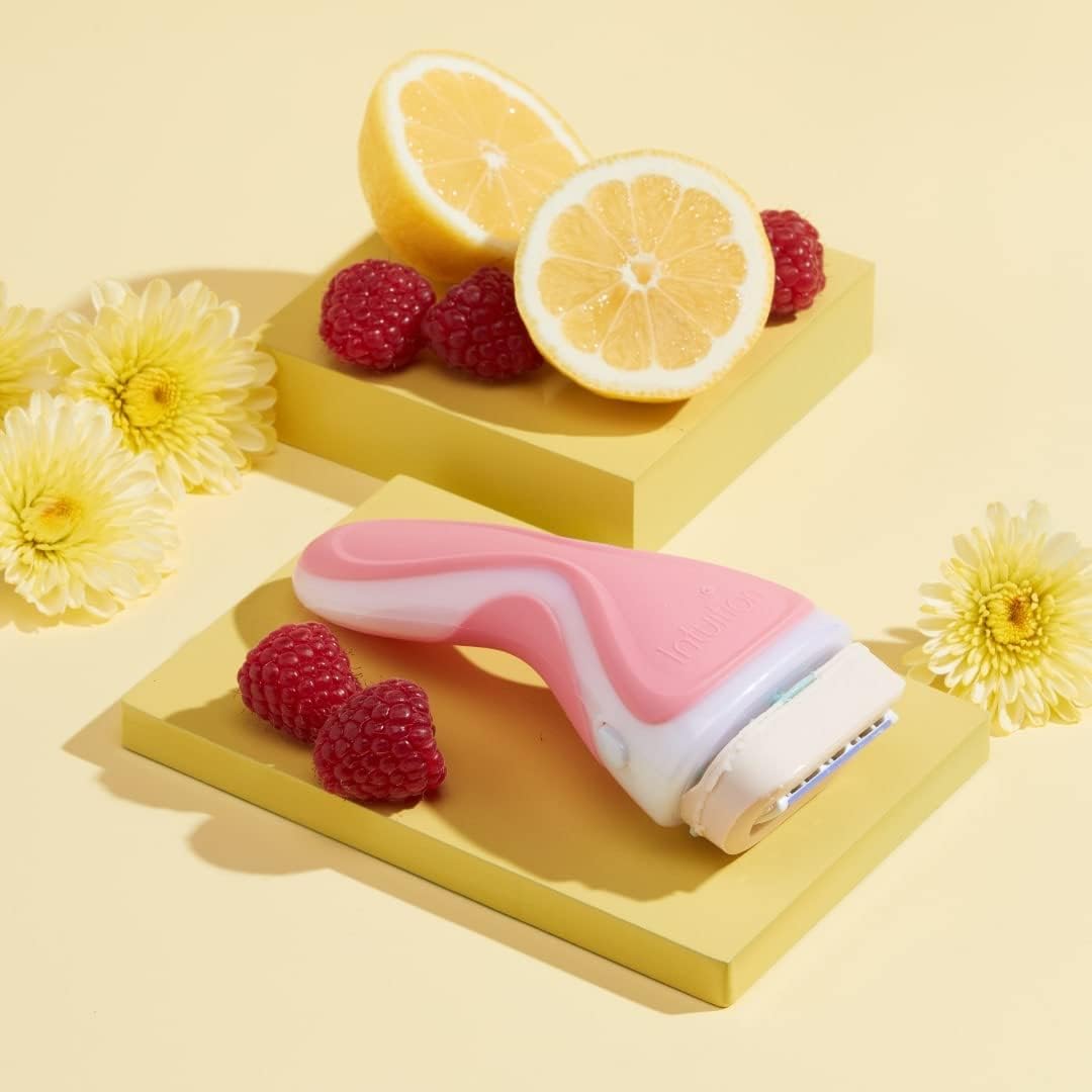 Schick Intuition Women's Razor Kit with 9 Refills – Lemon Berry, Pure Nourishment, Sensitive Care, Advanced Moisture image 4