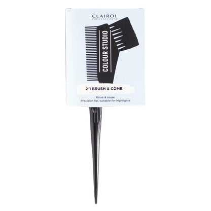 Clairol Professional Colour Studio 2-in-1 Brush & Comb for At-Home Hair Colouring image 4