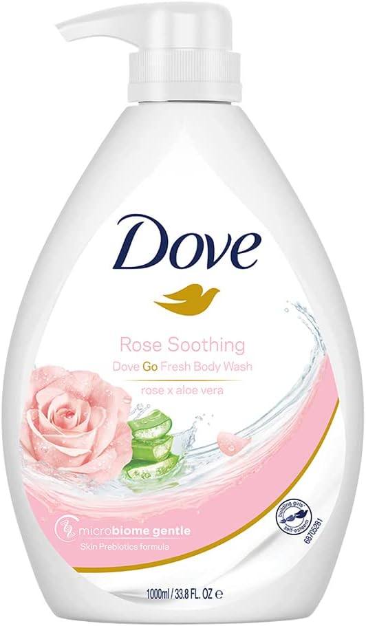 Dove Rose Soothing and Aloe Vera Body Wash 1000 ml