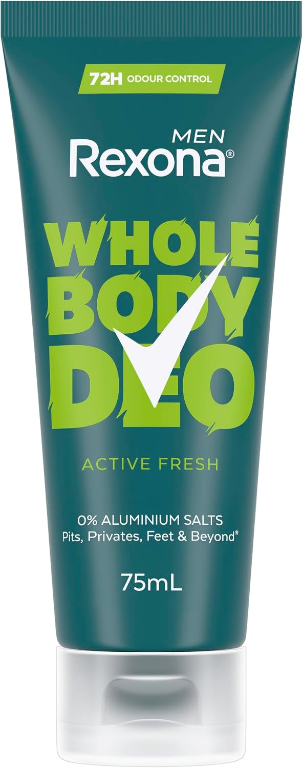 Rexona Men's Active Fresh Whole Body Deodorant Cream 75ml image 7