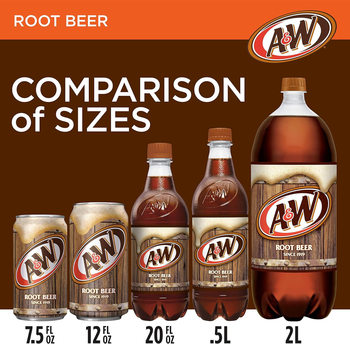 A&W Root Beer 355ml Can, 12-Pack image 3