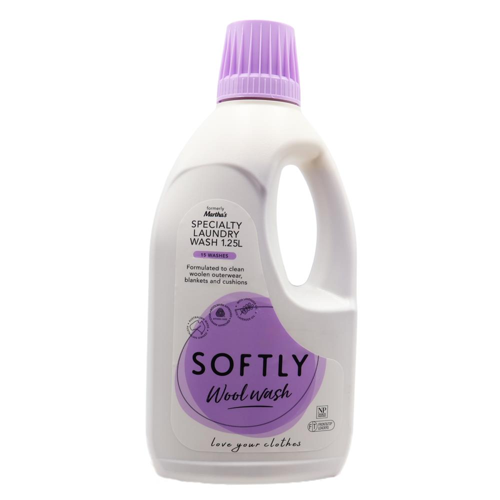 Softly Wool Wash 1.25L – Gentle Care for Woollens image 2