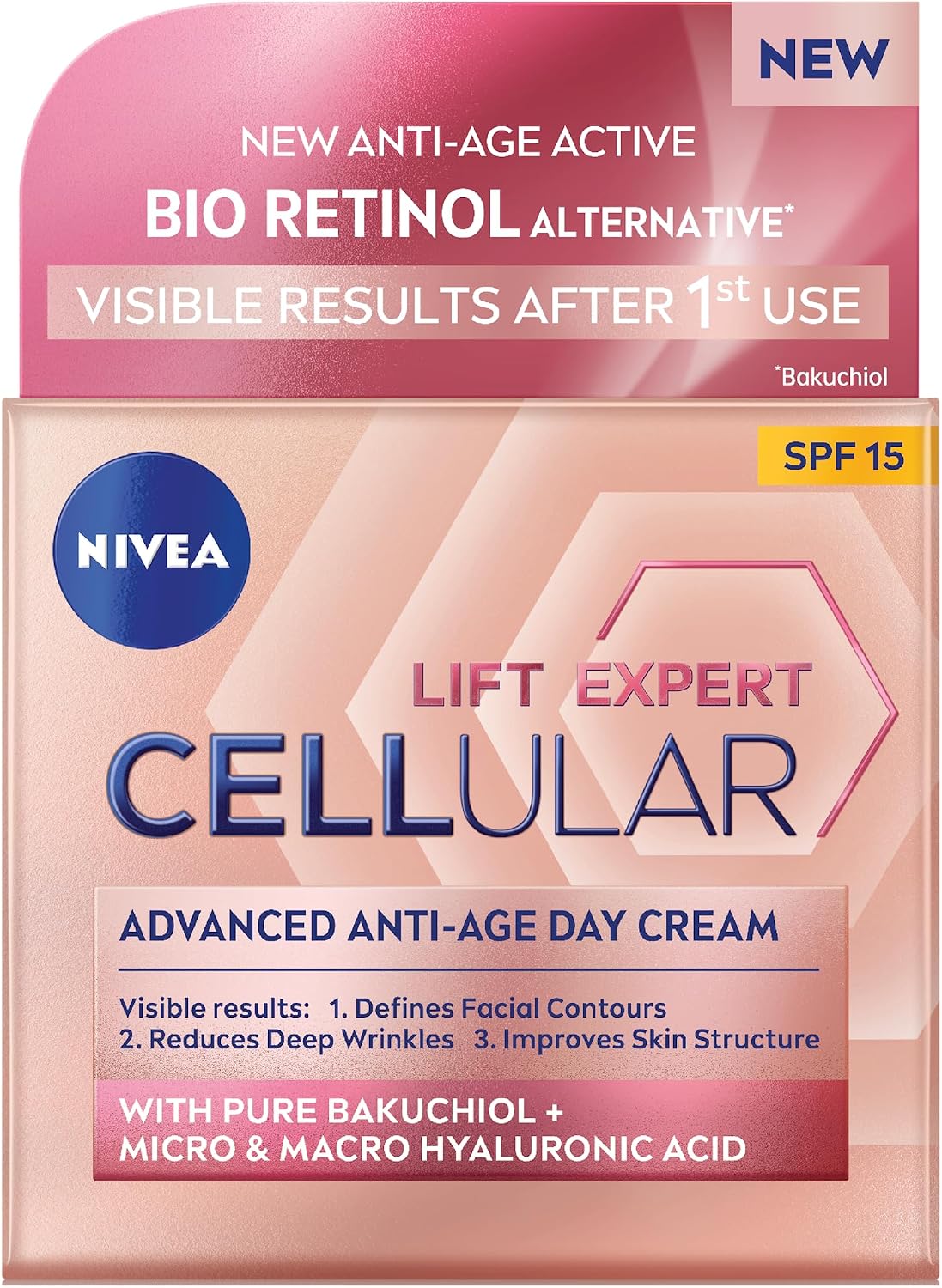 NIVEA Cellular Lift Expert Advanced Anti-Age Day Cream SPF 15 50ml image 9