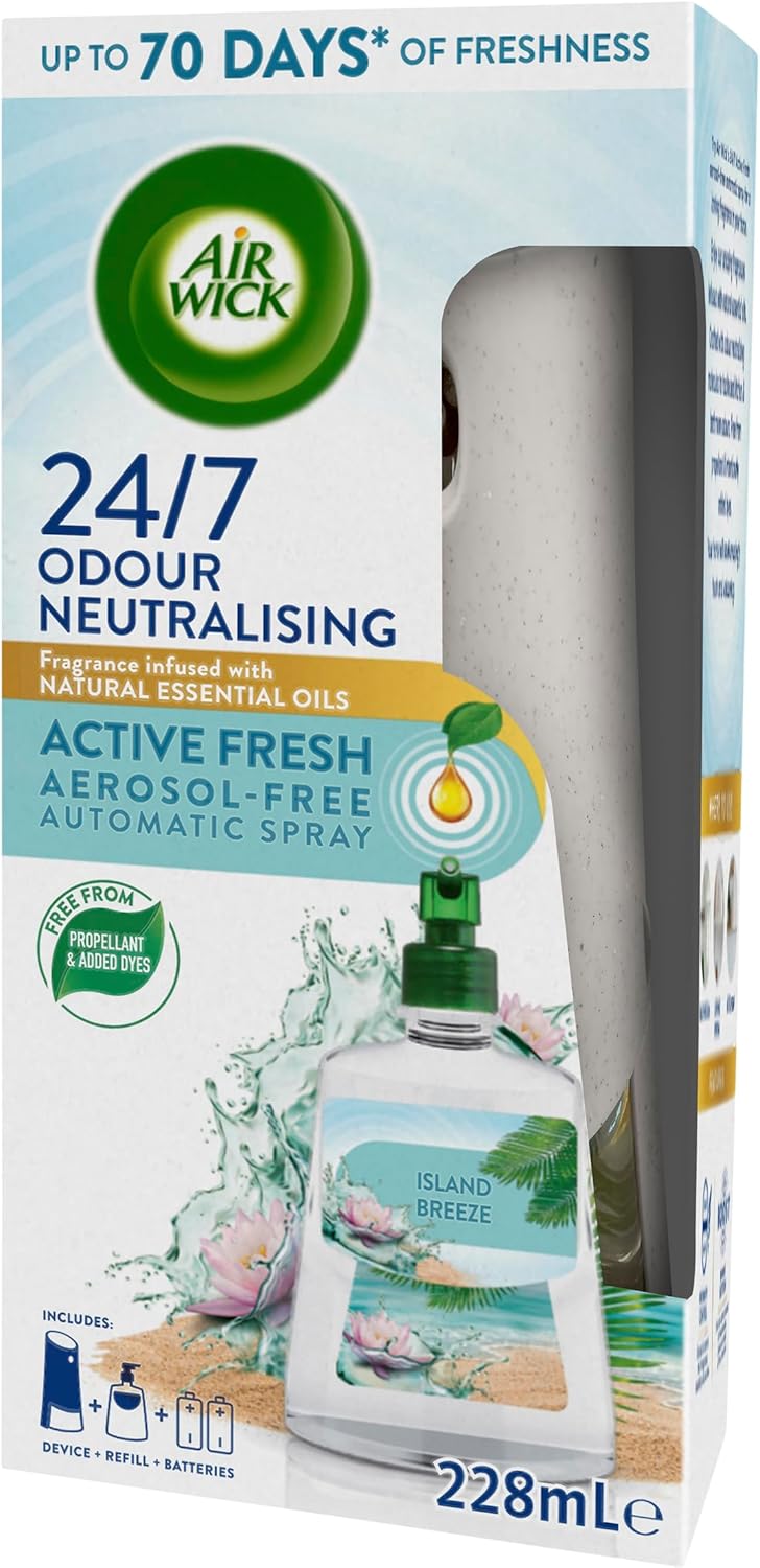 Air Wick Island Breeze Automatic Spray Starter Kit
