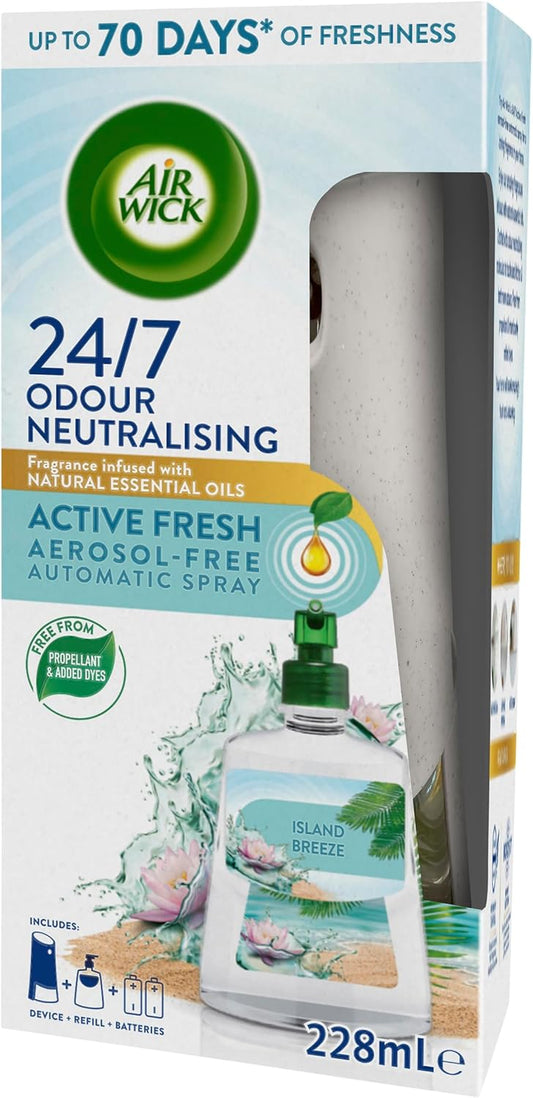 Air Wick Island Breeze Automatic Spray Starter Kit