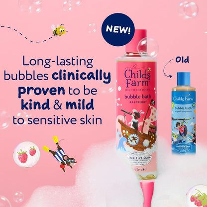 Childs Farm Raspberry Bubble Bath 250mL image 2