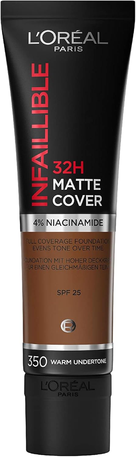 L'Oréal Paris Infallible 32H Matte Cover Foundation 350 Warm