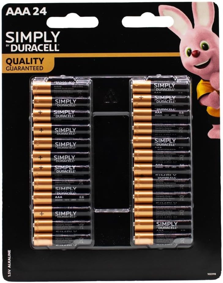 Duracell AAA Alkaline Batteries 24-Pack