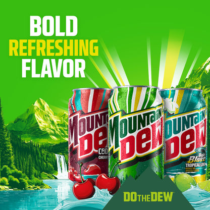 Mountain Dew Baja Cabo Citrus Tropical Punch Soda 12 Pack image 6