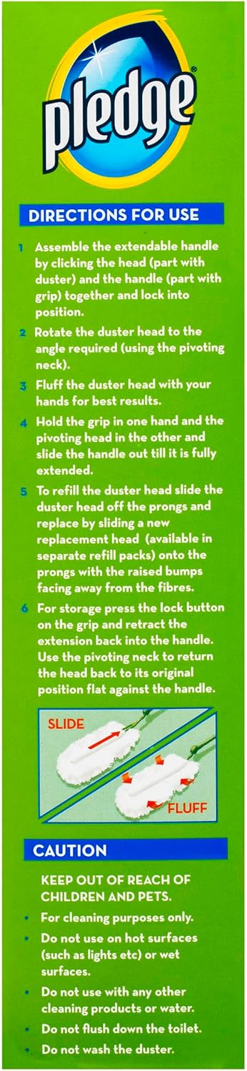 Pledge Grab It Duster with Handle and Refill Heads image 4