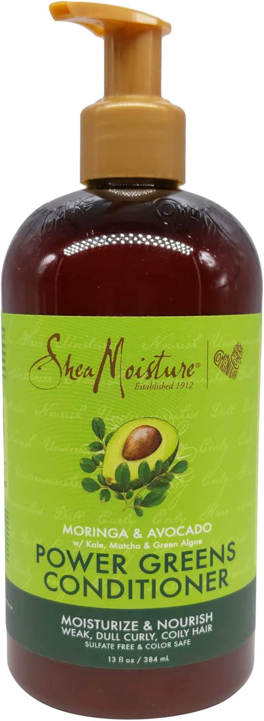 Shea Moisture Moringa & Avocado Power Greens Conditioner 384ml