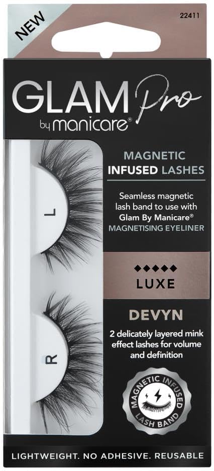 Glam Pro by Manicare Magnetic Infused Lashes Devyn Luxe