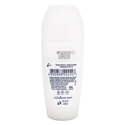 Rexona Vitamin+Bright Lily Repair Antiperspirant Roll-On 45mL image 3