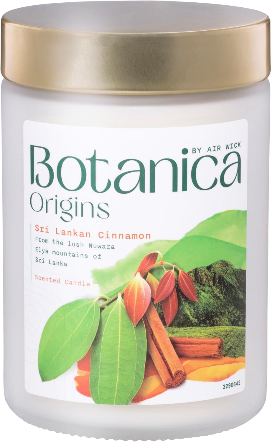 Botanica Origins Sri Lankan Cinnamon Candle 250g