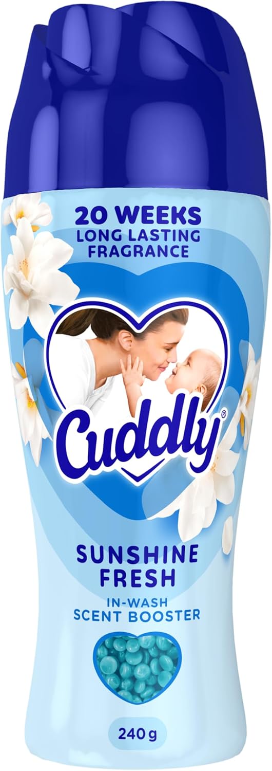 Cuddly Laundry In-Wash Scent Booster Beads, Sunshine Fresh, 240g