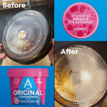Astonish The Original Cleaning Paste 500g – Multi-Purpose, Chemical-Free, Mandarin & Peaches Scent image 4