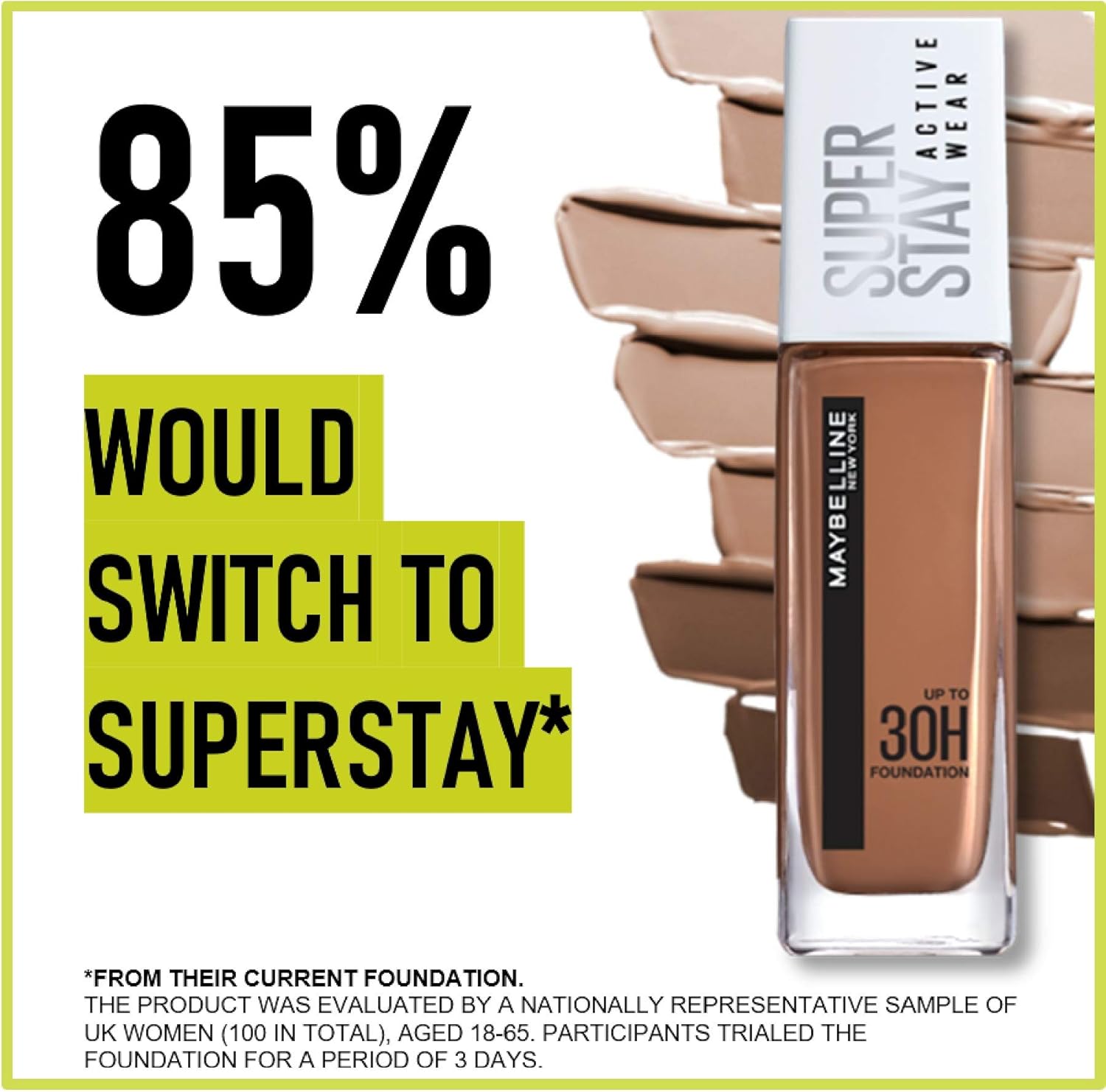 Maybelline Superstay 30H Active Wear Foundation - Golden image 6